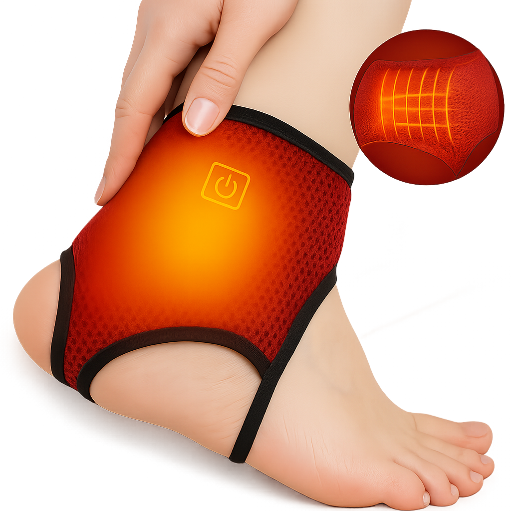 Heated Infrared Therapy Leg Wrap for Ankles – AuraOfTech