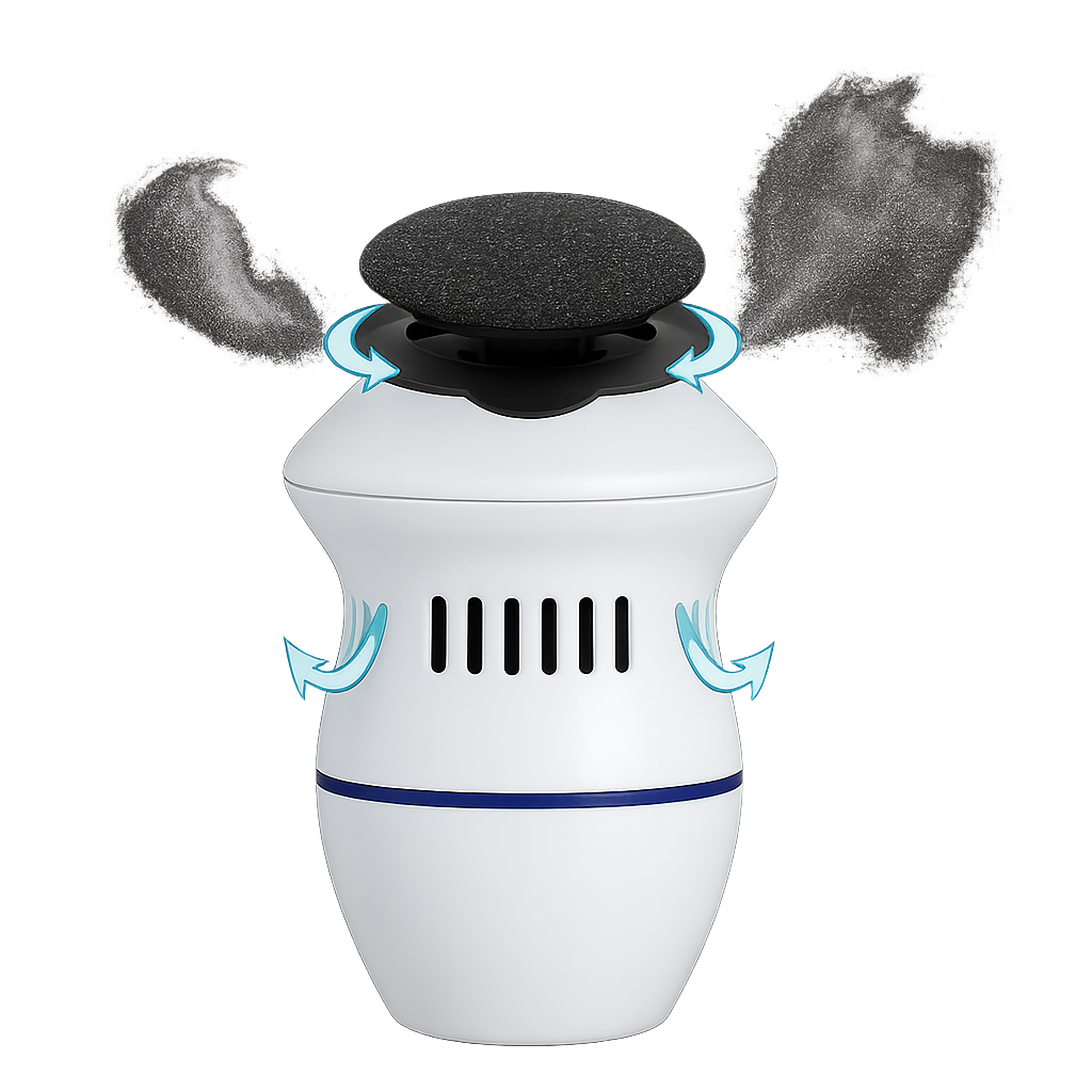 Electric Foot Grinder for Effortless Dead Callus Removal – AuraOfTech