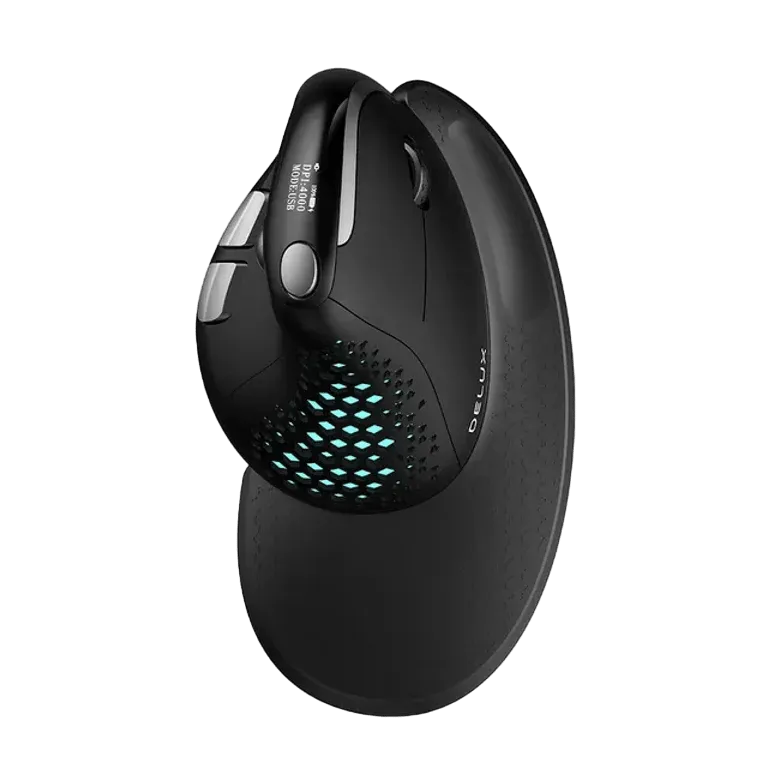 M618XSD Seeker Vertical Mouse with OLED Screen – AuraOfTech