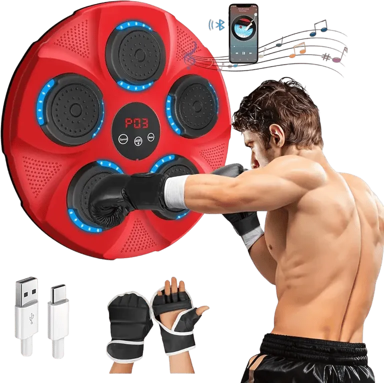 Rechargeable Wall-Mounted Smart Boxing Target – AuraOfTech