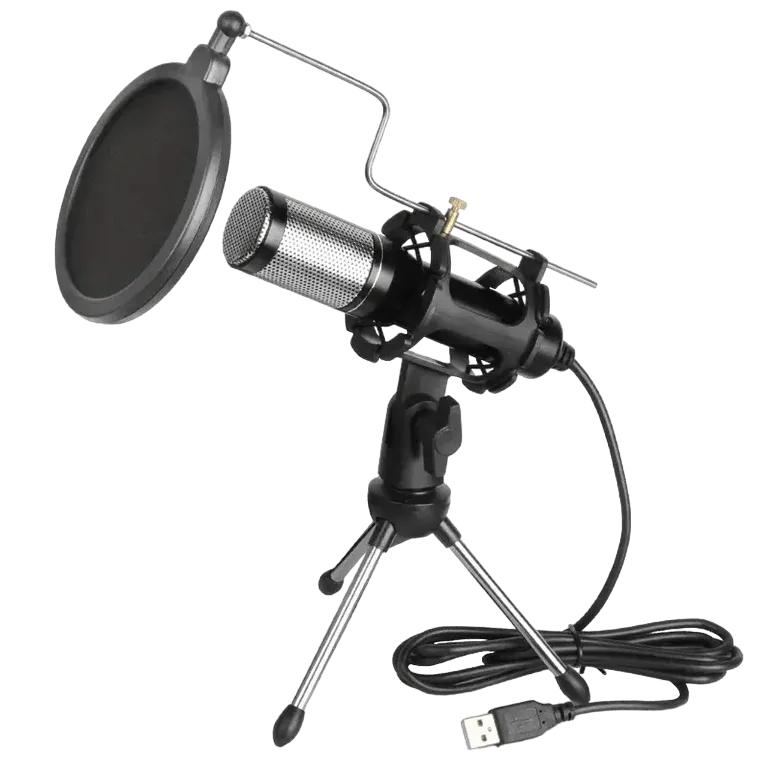 USB Condenser Microphone Set - Studio Sound for Windows Computers – AuraOfTech