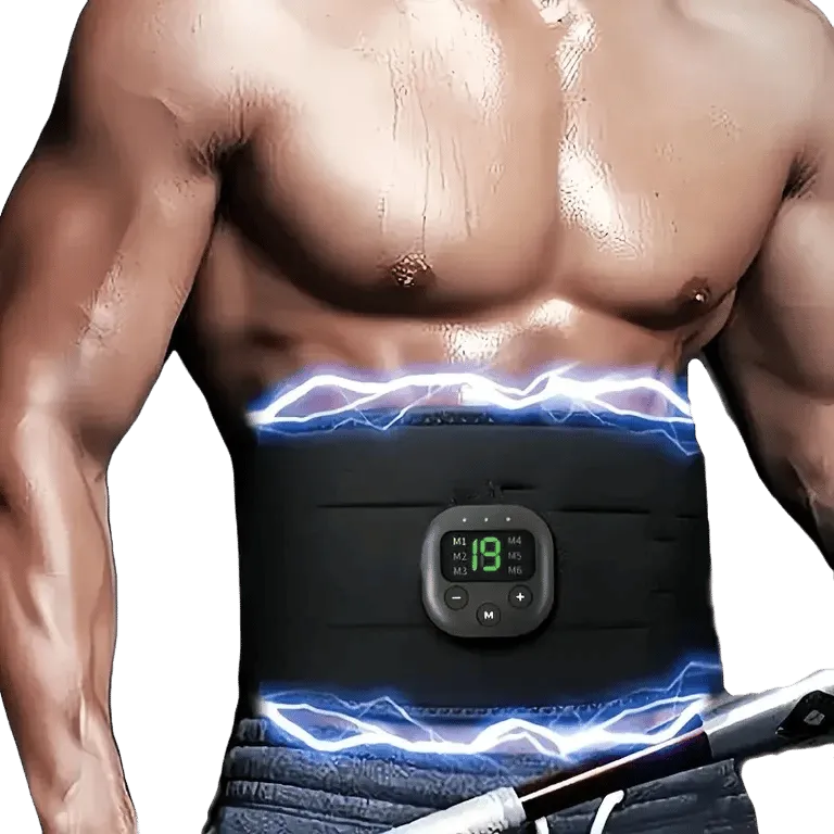 Rechargeable Electric Abdominal Trainer Belt – AuraOfTech