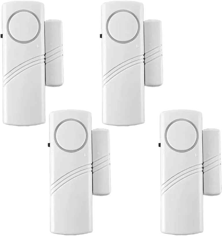 Security Window/Door Alarm 4-Pack - Powerful Entry Detection – AuraOfTech