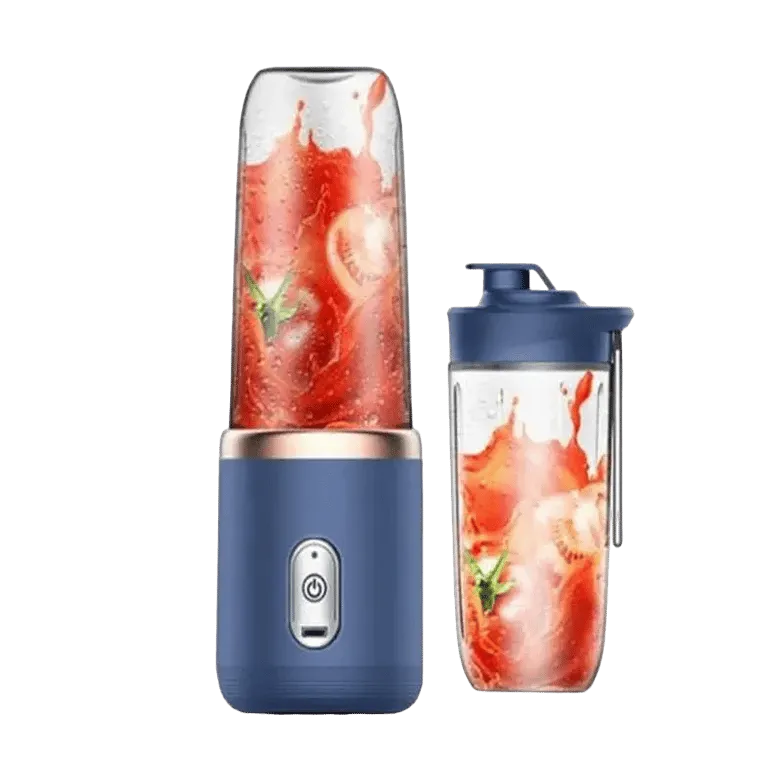 Small Portable Electric Juicer Stainless Steel Blade Cup – AuraOfTech