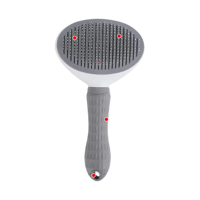 Pet Hair Removal Brush for Dogs and Cats – Gently Removes Loose Hair and Promotes Skin Health – AuraOfTech