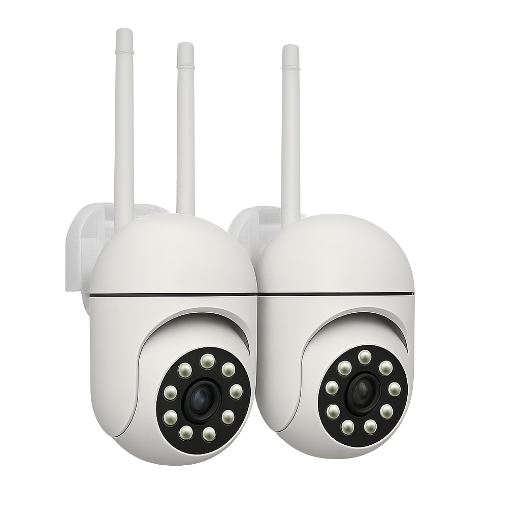 Wireless Security Camera 1080p HD - Full Color Night Vision, 2-Way Audio – AuraOfTech