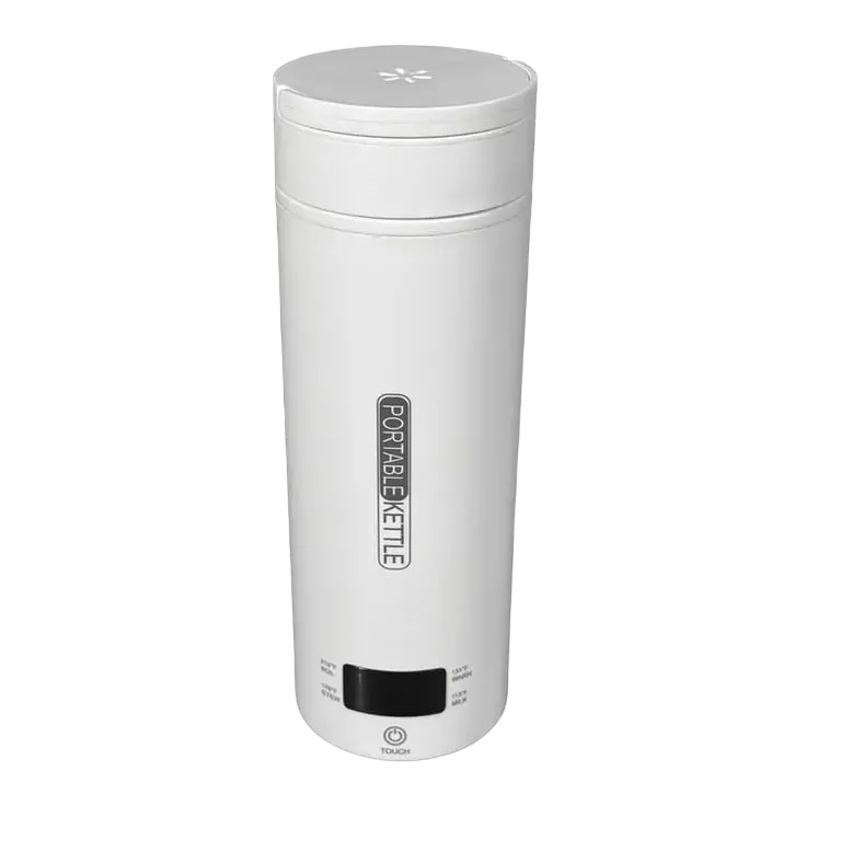 Portable Electric Travel Kettle - Stainless Steel, 16.91oz Capacity, Auto Shut-off, 4 Heating Settings – AuraOfTech