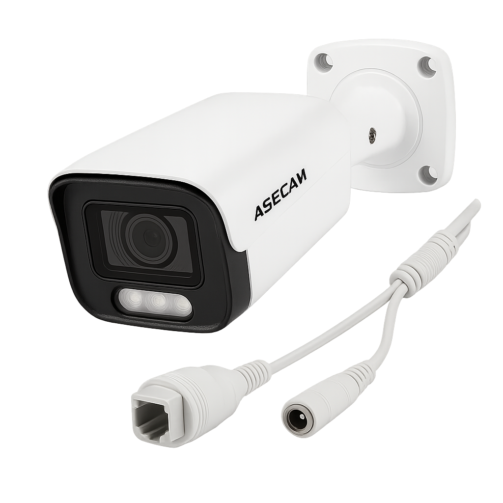 4K 8MP IP Camera with Audio, Outdoor POE, H.265, Onvif Metal Bullet CCTV – AuraOfTech