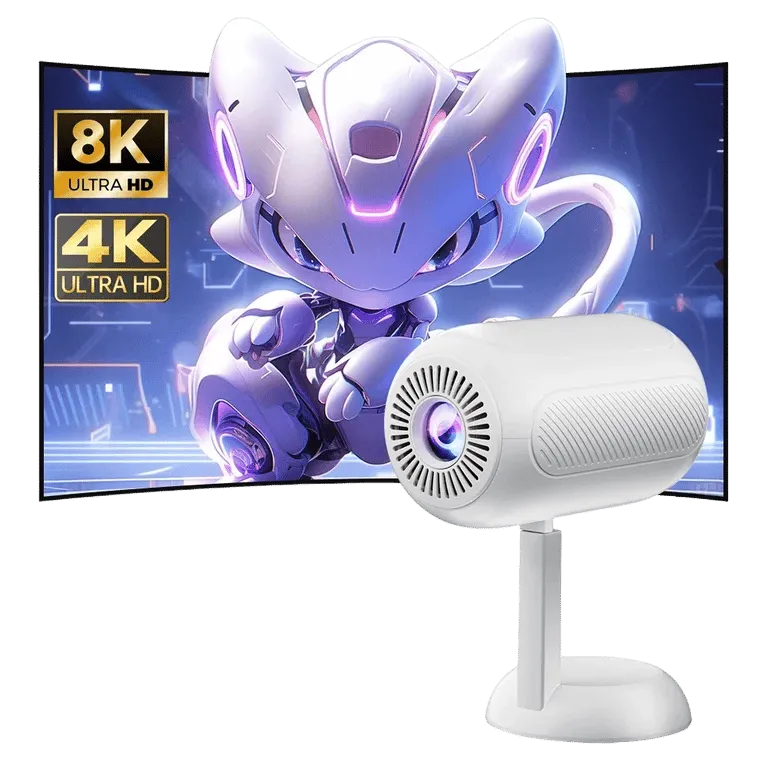 1080P Portable Mini Projector X5pro 4K Supported Home Theater – AuraOfTech