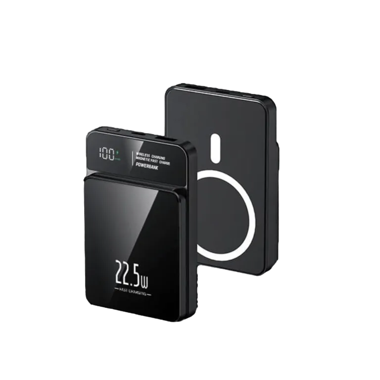 50000mAh Magnetic Qi Wireless Power Bank - 22.5W Fast Charging for iPhone, Samsung – AuraOfTech