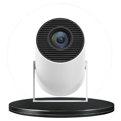 Mini Projector 270° Built-in Stand 1080P 4K WiFi6 BT5.0 – AuraOfTech