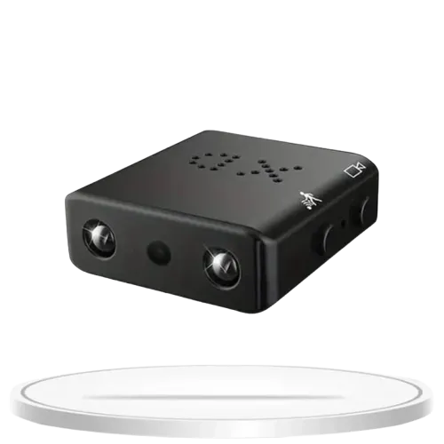 Mini Surveillance Camera with Built-in Battery, Night Vision, Motion Detection – AuraOfTech