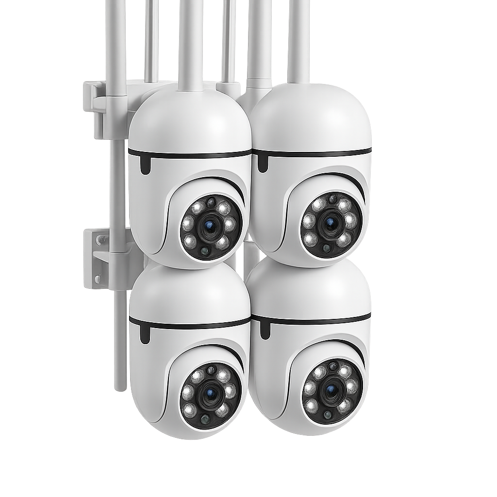 1080P Outdoor Wi-fi Surveillance Camera 5Ghz Wifi 4.0X Zoom – AuraOfTech