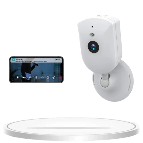 Indoor Security WIFI Camera with 6MP Resolution, 2-Way Audio, and AI Human Detection – AuraOfTech