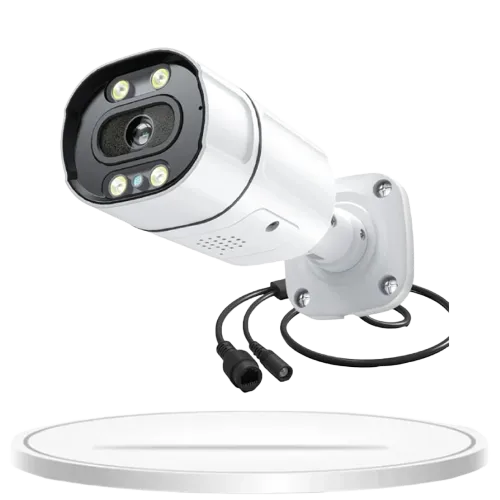 8MP 4K Color Night Vision IP Bullet Camera – AuraOfTech