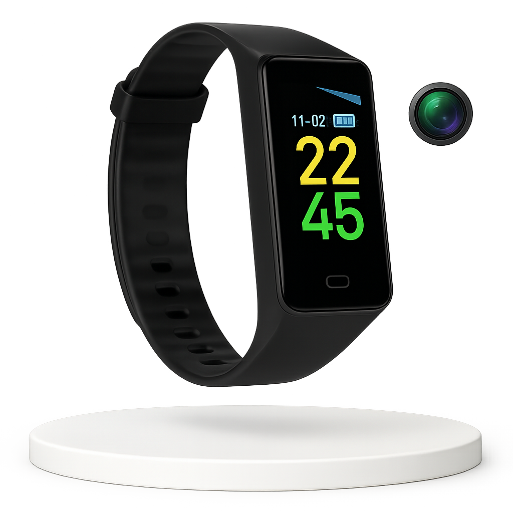 1080P HD Sports Watch Camera with Motion Detection – AuraOfTech