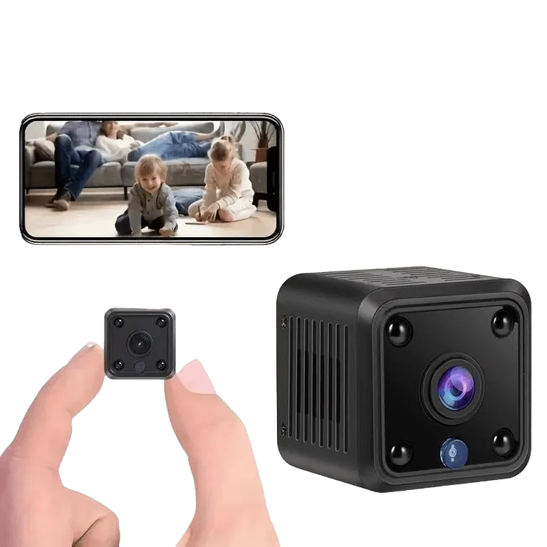 1080P HD Wireless WiFi Mini Camera with Night Vision and Battery – AuraOfTech