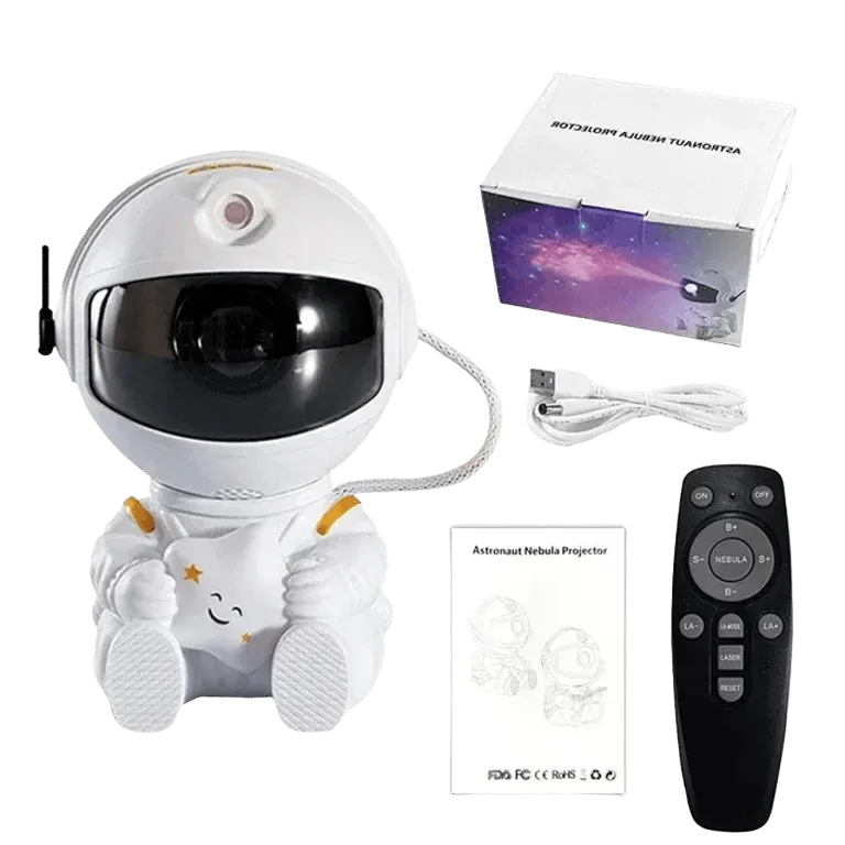 LED Starry Sky Astronaut Projector Night Light – AuraOfTech