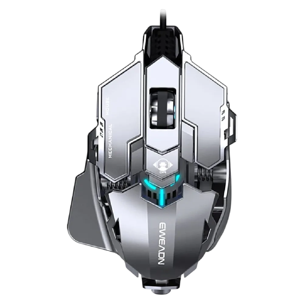 Ergonomic Wired Gaming Mouse - 12800 DPI, RGB LED Backlight, Ultimate Comfort & Precision – AuraOfTech