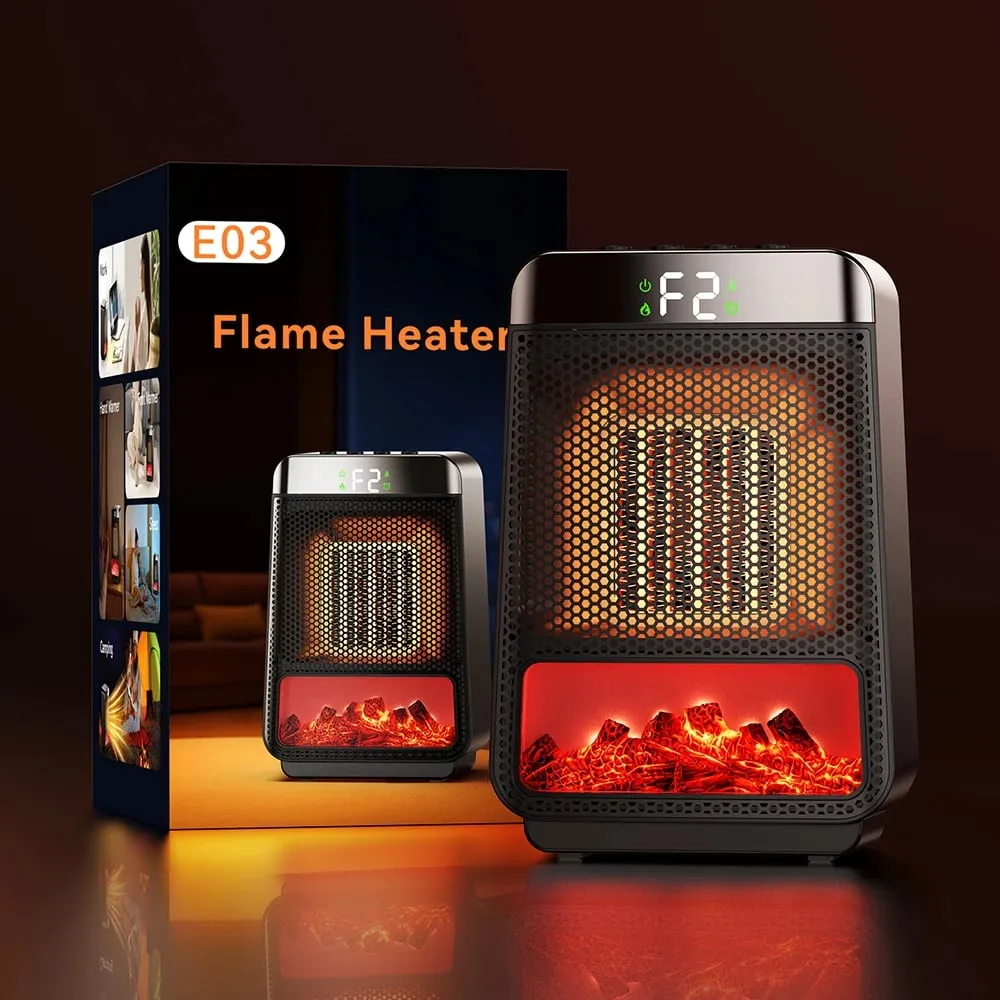 Portable PTC Electric Heater - Rapid Heating for Home & Office – AuraOfTech