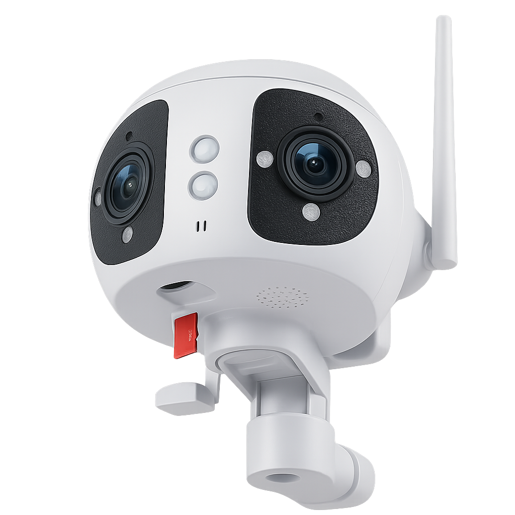 4K 8MP Dual Lens WiFi Security Camera – AuraOfTech