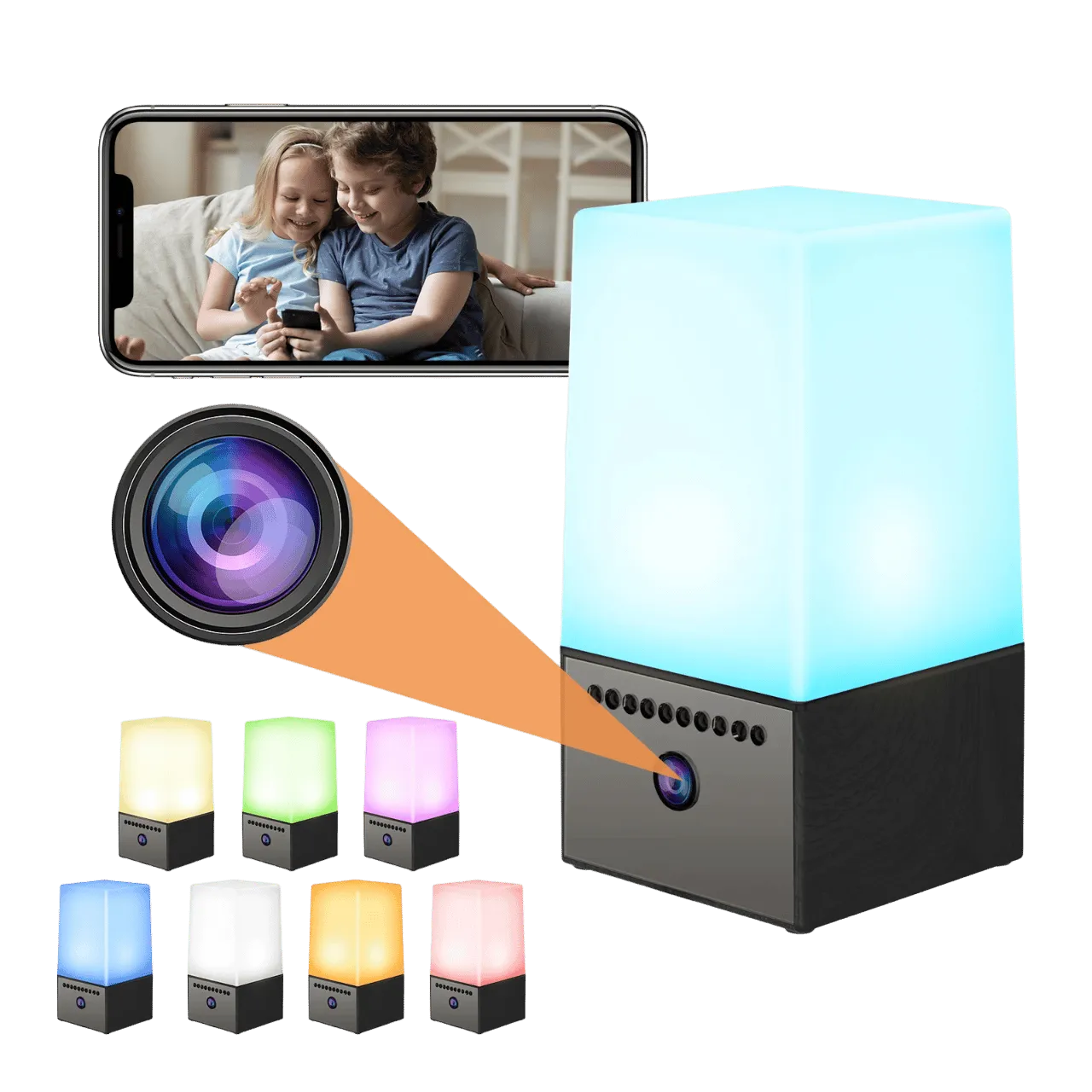 4K HD Smart Lamp with Motion Detection & WiFi Connectivity – AuraOfTech