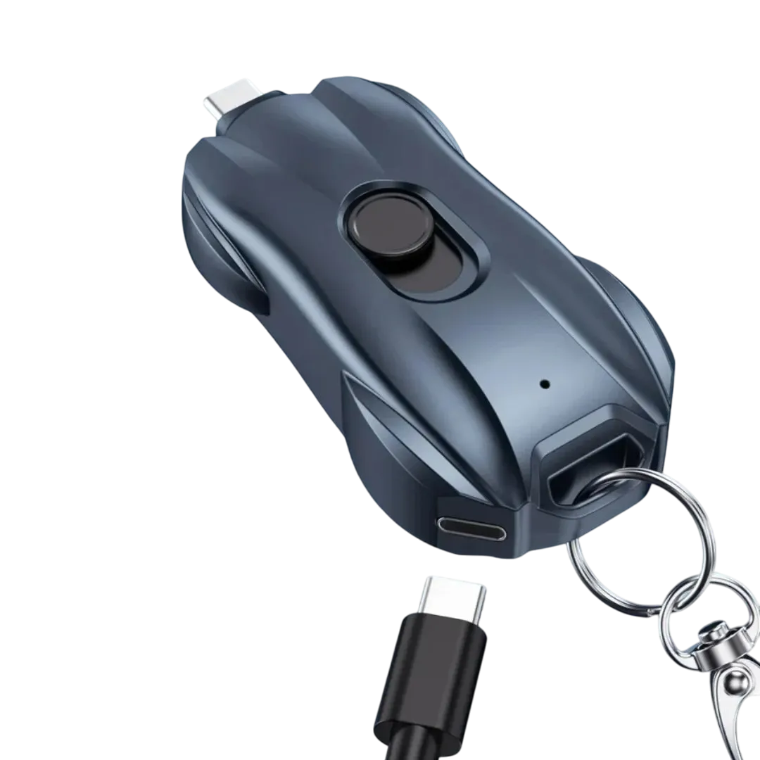 Compact Fast Charging Type-C Power Bank Keychain – AuraOfTech