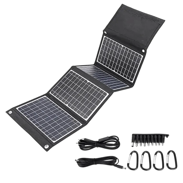 Portable 30W Solar Panel Charger for Travel – AuraOfTech
