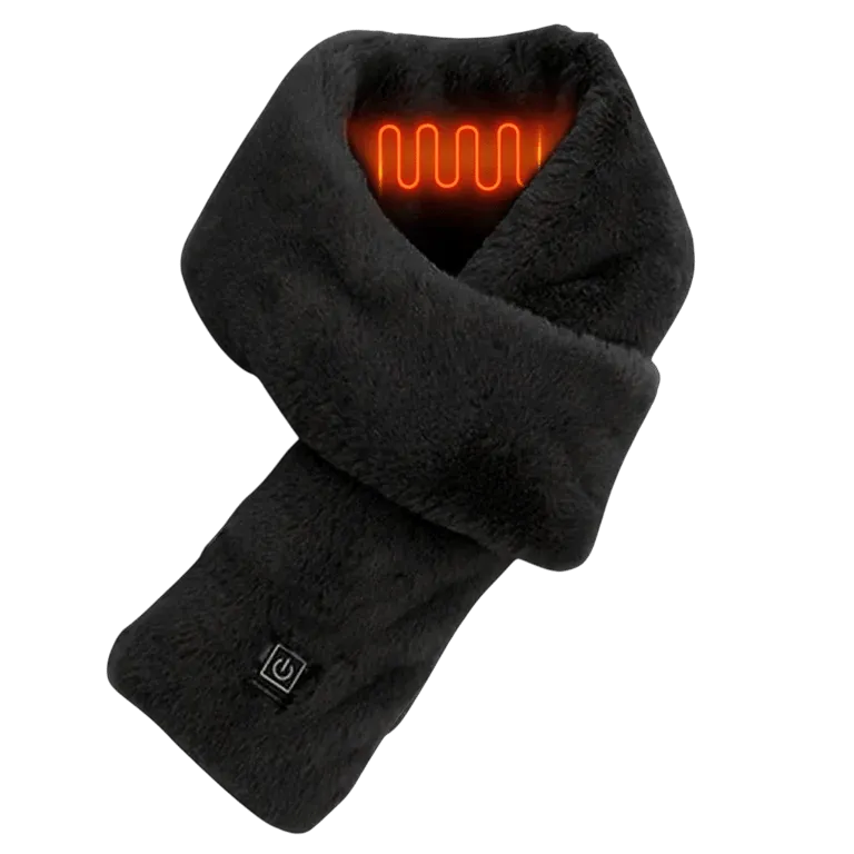 Adjustable USB Heating Scarf - Lightweight Thermal Neck Warmer for Winter – AuraOfTech