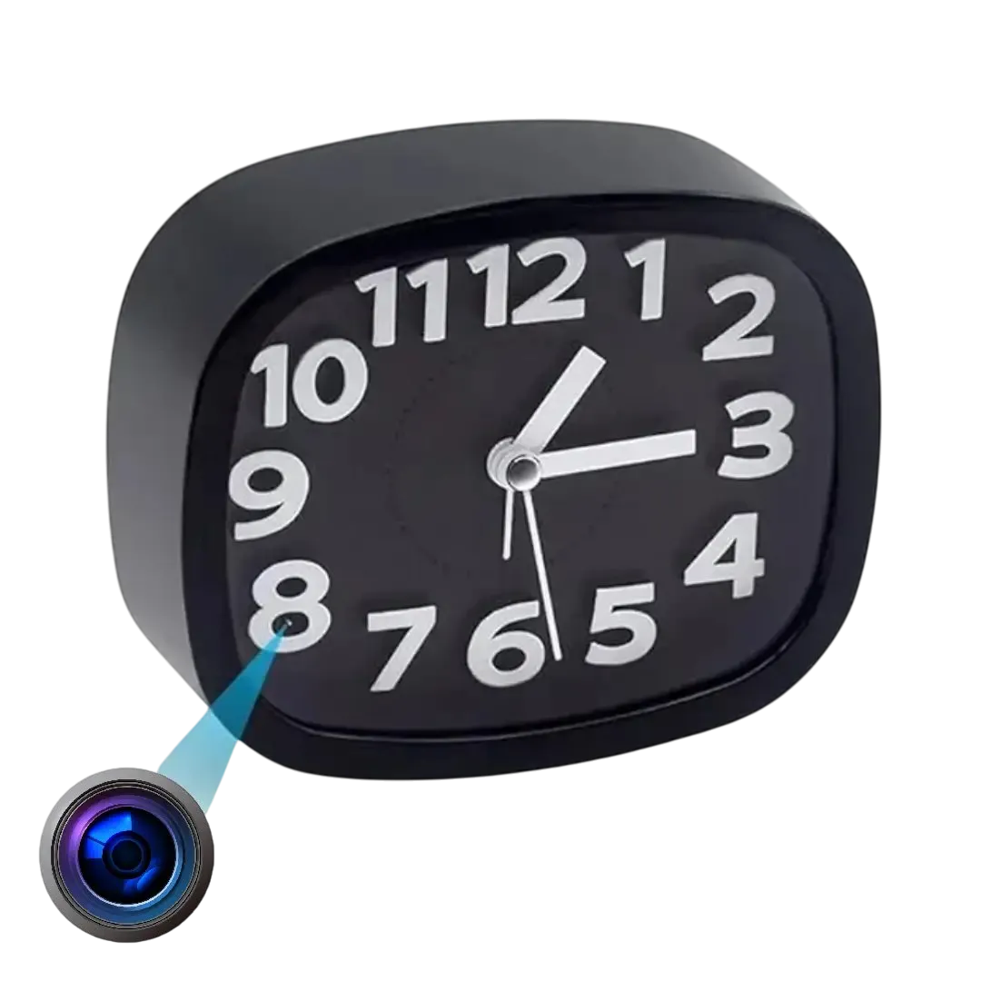 1080P WiFi Motion Detection Clock Camera for Home Security