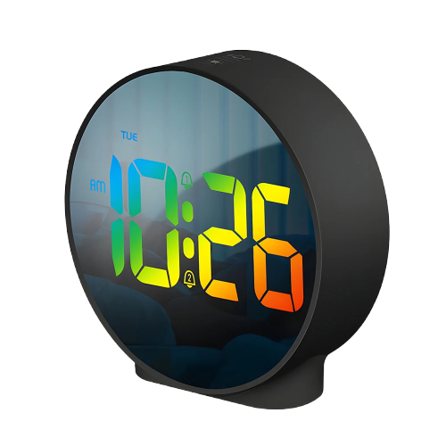 WiFi Clock Spy Camera – 4K/1080P Motion Detection Alarm Clock – Expandable Storage – AuraOfTech