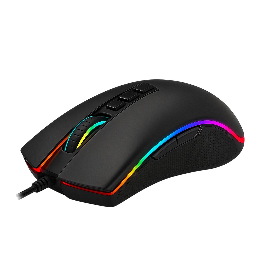 Wired Gaming Mouse with 16.8 Million RGB Color and 10000 DPI – AuraOfTech